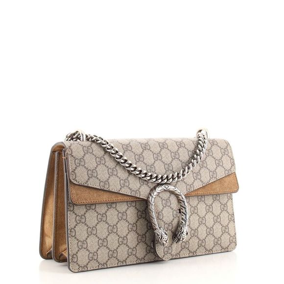Gucci Dionysus Bag GG Coated Canvas Small Brown - Picture 2 of 9